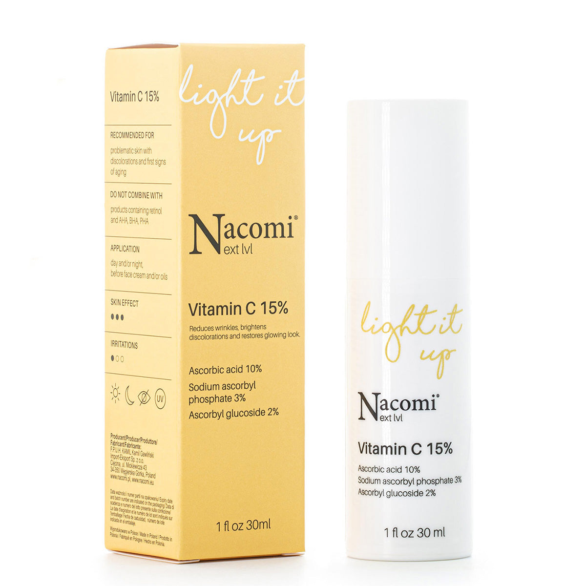Nacomi Suero Vitamina C 15% Next Lvl