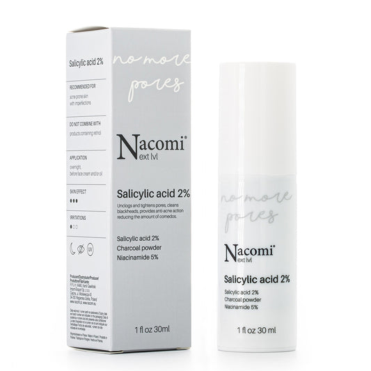 Nacomi Suero Facial No More Pores Ácido Salicílico 2% Next Lvl