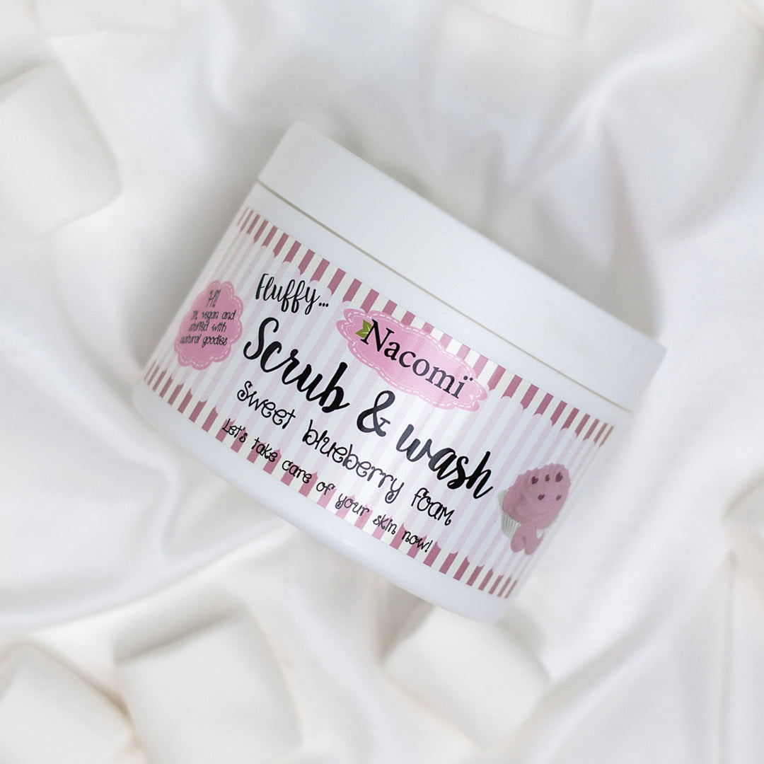 Nacomi Limpiador Exfoliante Corporal Scrub & Wash Moras Dulces