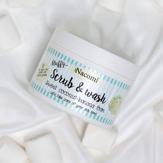 Nacomi Limpiador Exfoliante Corporal Scrub & Wash Dulce Coco y Platano
