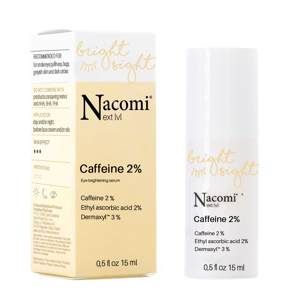 Nacomi Suero Contorno de Ojos Cafeína 2% Next Lvl